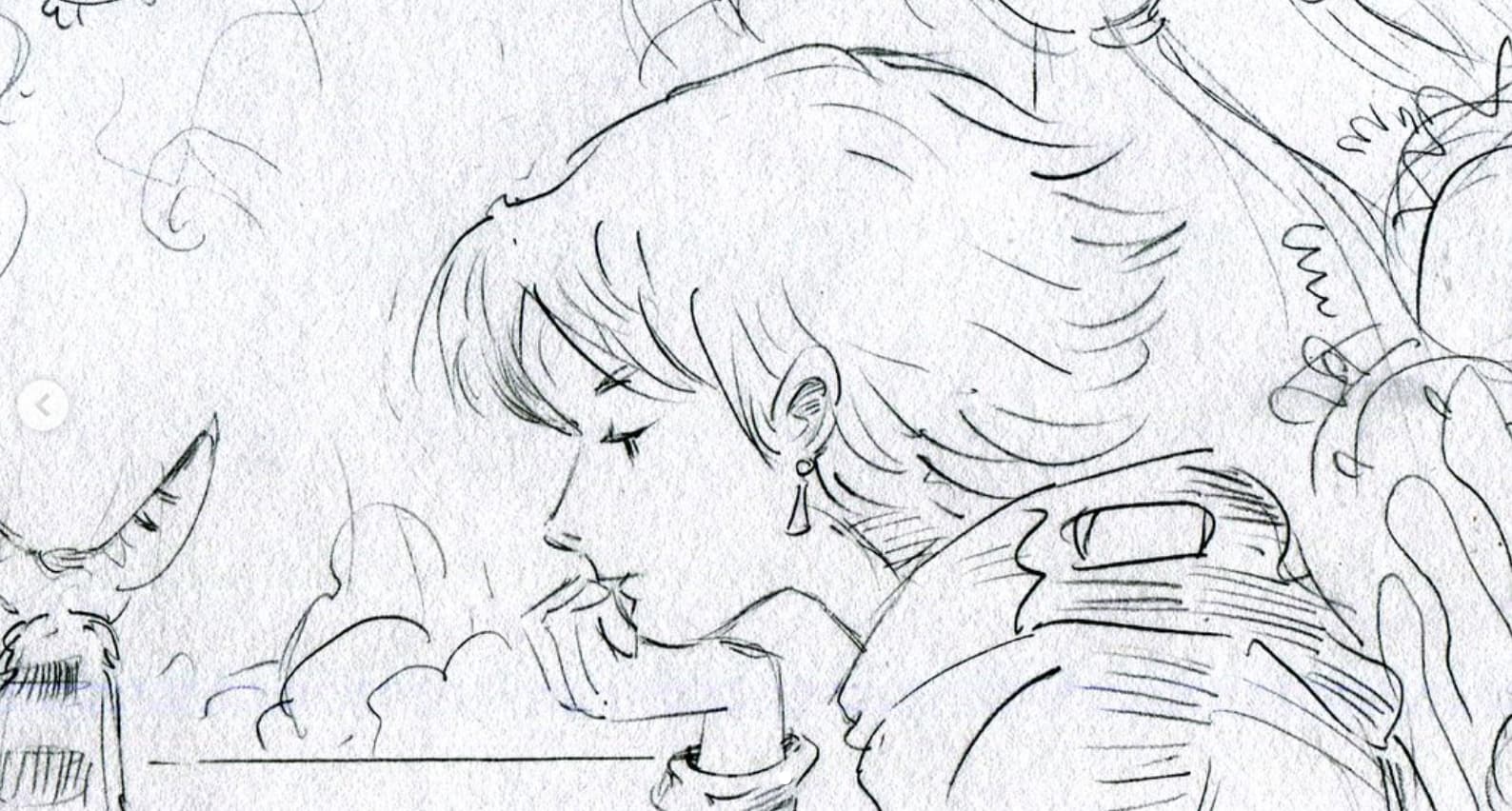 Nausicaa lo-fi sketch