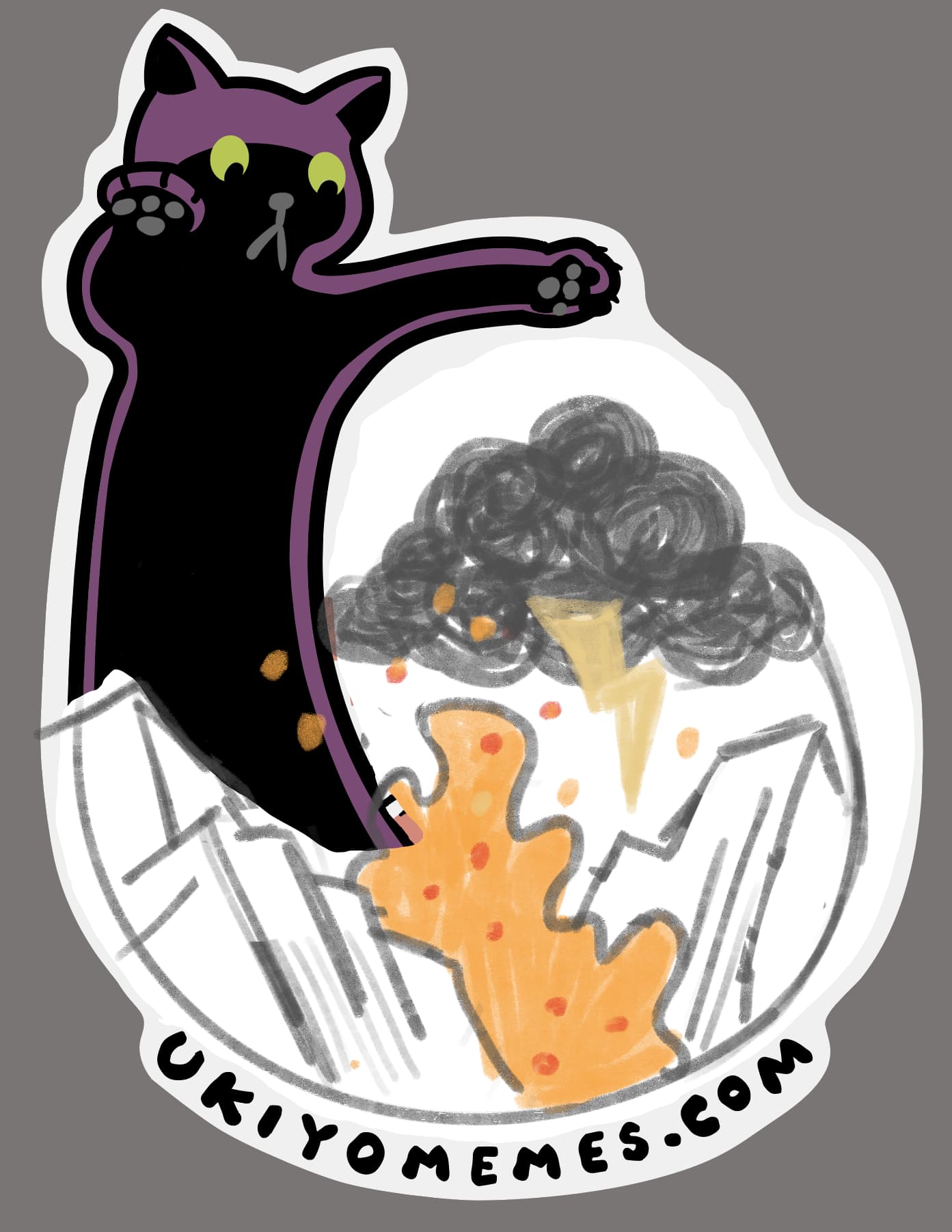 Sketch for Tacgnol sticker