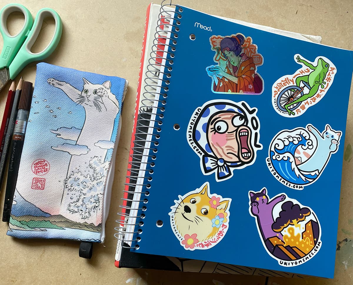 Back to School - Ukiyomemes Style
