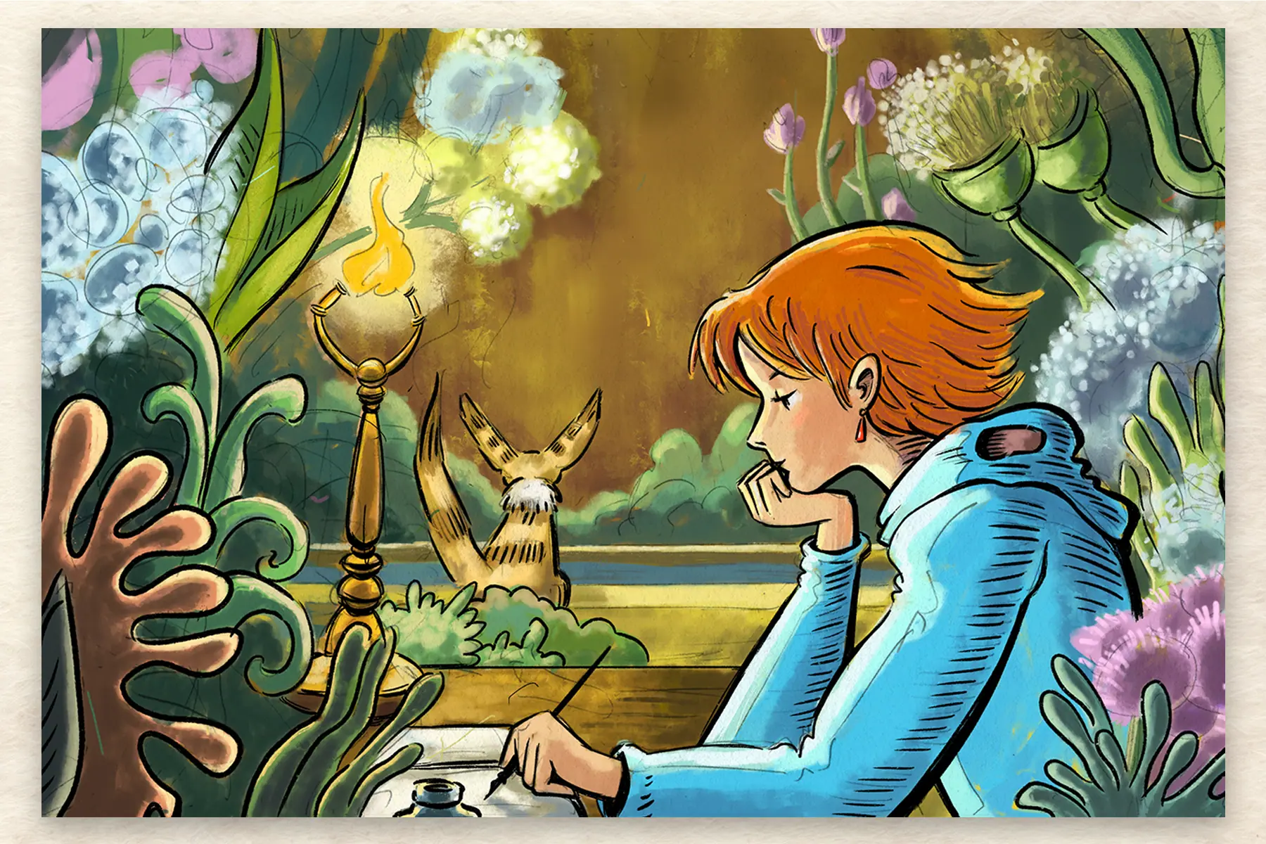 Lofi Princess Who Loves Insects